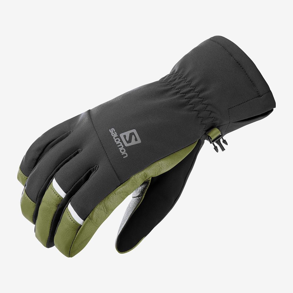 Salomon Israel PROPELLER DRY M - Mens Gloves - Black (NRHW-87345)